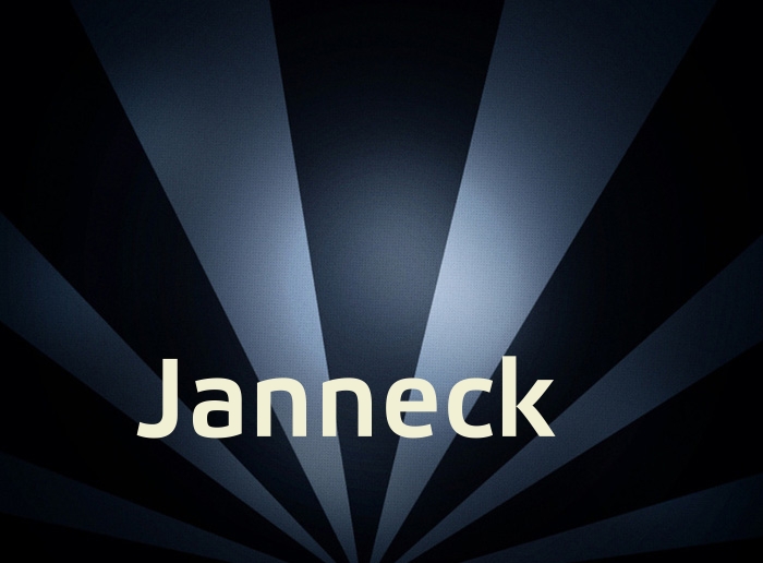 Bilder mit Namen Janneck