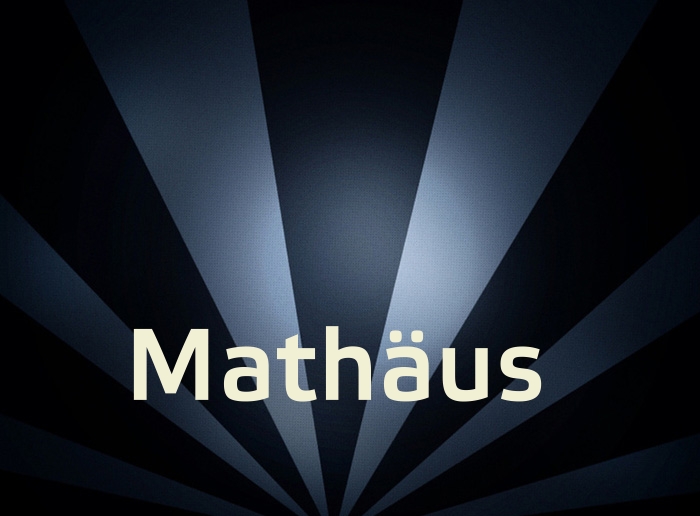 Bilder mit Namen Mathus