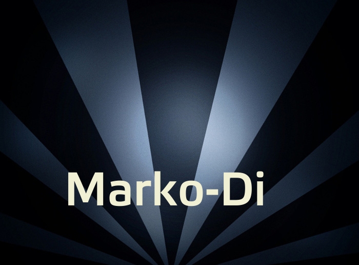 Bilder mit Namen Marko-Di