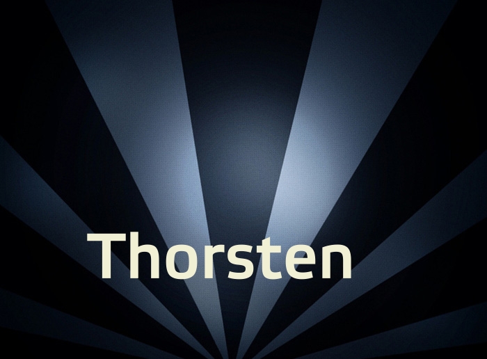 Bilder mit Namen Thorsten