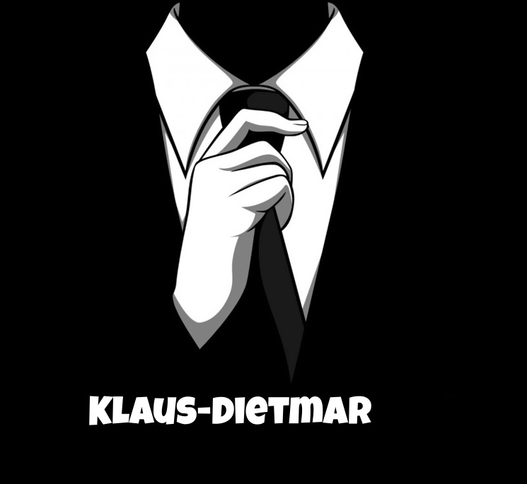 Avatare mit dem Bild eines strengen Anzugs fr Klaus-Dietmar