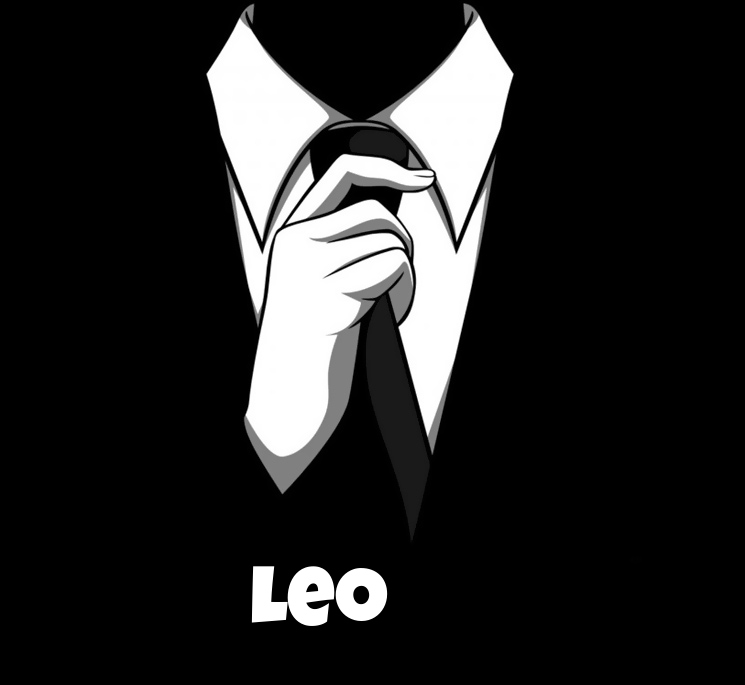 Avatare mit dem Bild eines strengen Anzugs fr Leo