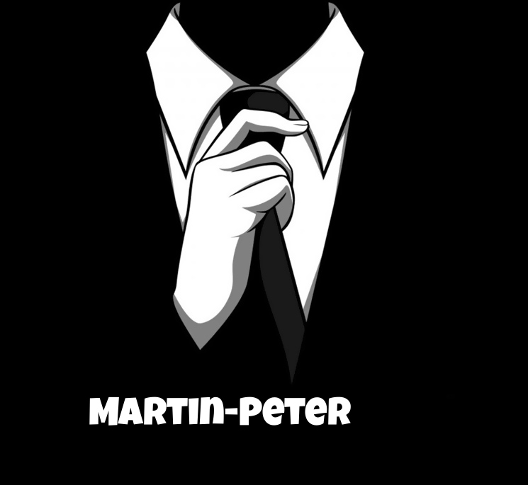 Avatare mit dem Bild eines strengen Anzugs fr Martin-Peter