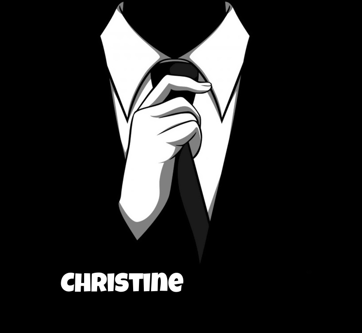 Avatare mit dem Bild eines strengen Anzugs fr Christine