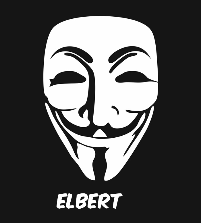 Bilder anonyme Maske namens Elbert