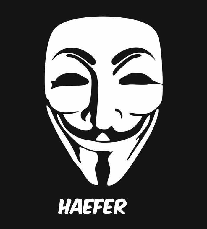 Bilder anonyme Maske namens Haefer