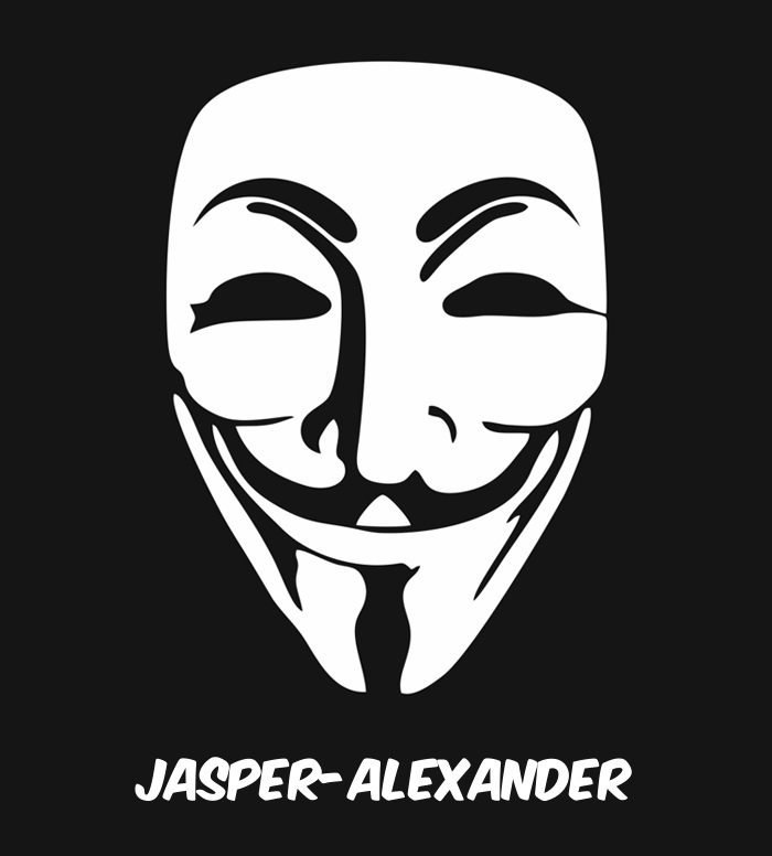 Bilder anonyme Maske namens Jasper-Alexander