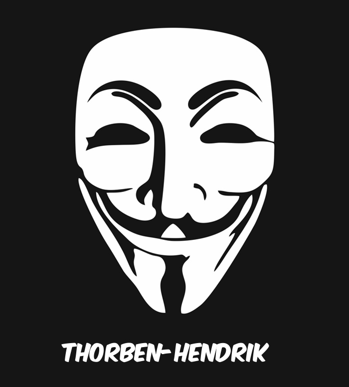 Bilder anonyme Maske namens Thorben-Hendrik