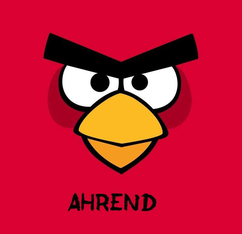 Bilder von Angry Birds namens Ahrend
