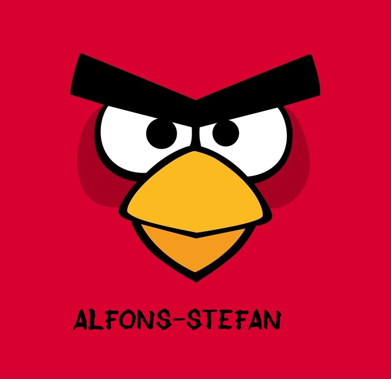 Bilder von Angry Birds namens Alfons-Stefan
