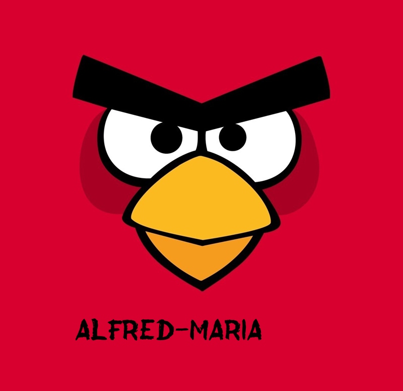 Bilder von Angry Birds namens Alfred-Maria