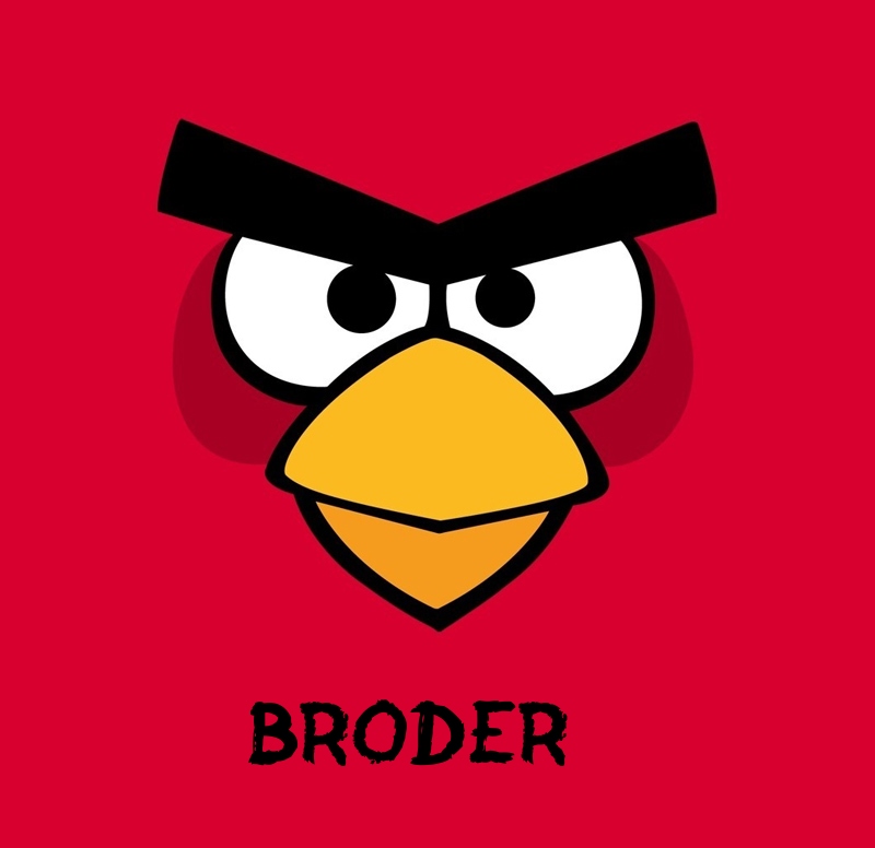 Bilder von Angry Birds namens Broder