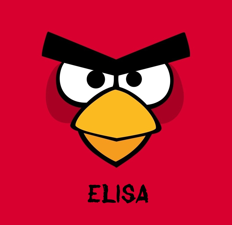 Bilder von Angry Birds namens Elisa