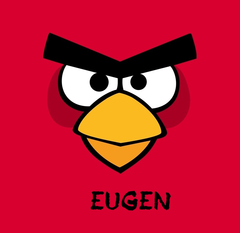 Bilder von Angry Birds namens Eugen
