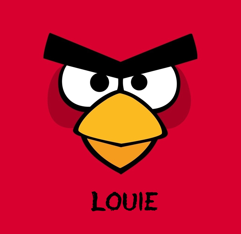Bilder von Angry Birds namens Louie