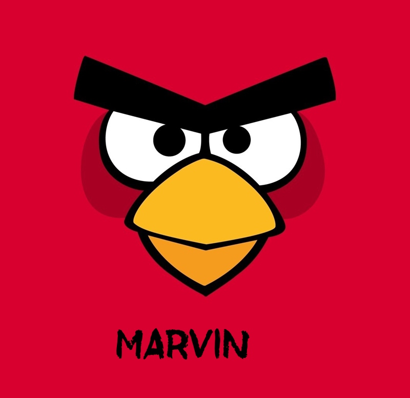 Bilder von Angry Birds namens Marvin