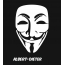 Bilder anonyme Maske namens Albert-Dieter