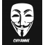 Bilder anonyme Maske namens Chyanne