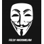 Bilder anonyme Maske namens Felix-Maximilian