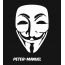 Bilder anonyme Maske namens Peter-Manuel