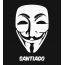 Bilder anonyme Maske namens Santiago