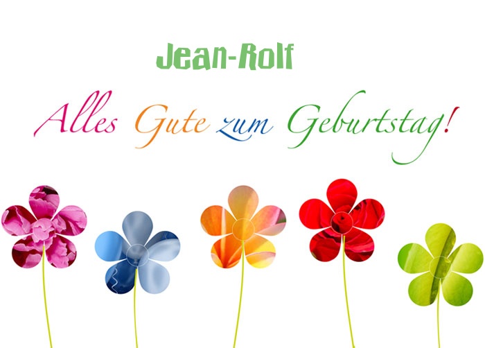 Bilder zum geburtstag fr Jean-Rolf