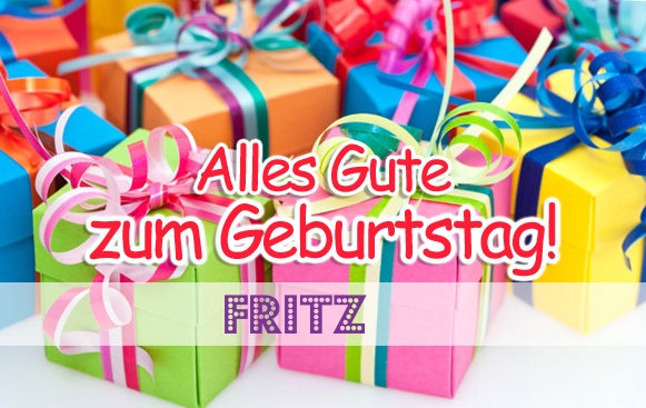 Bilder Geburtstagsgeschenk fr Fritz