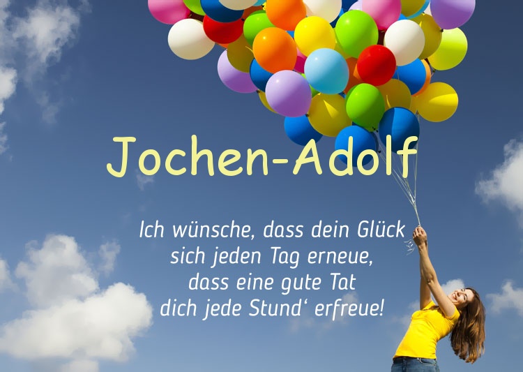 Gedicht zum geburtstag fr Jochen-Adolf
