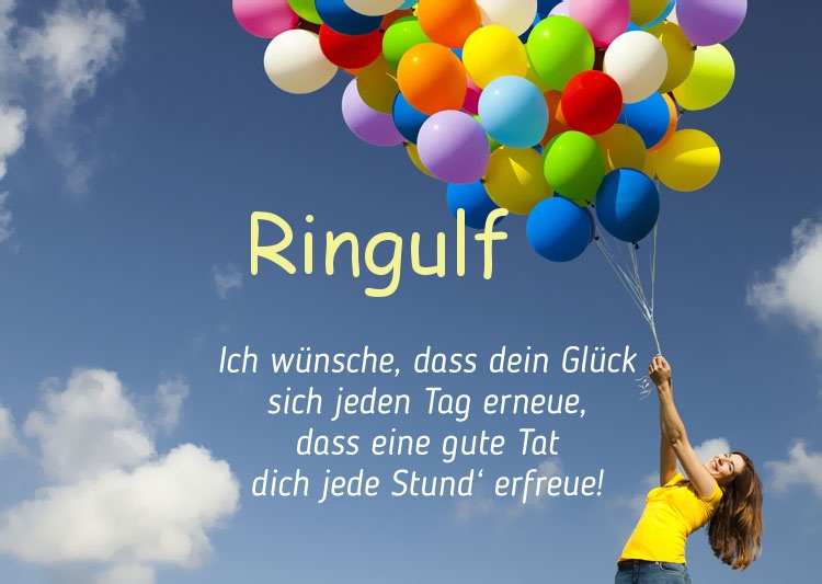 Gedicht zum geburtstag fr Ringulf