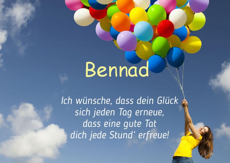 Gedicht zum geburtstag fr Bennad