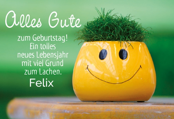 Alles Gute zum Geburtstag, Felix! Bilder Glückwünsche. (36 Stk.)