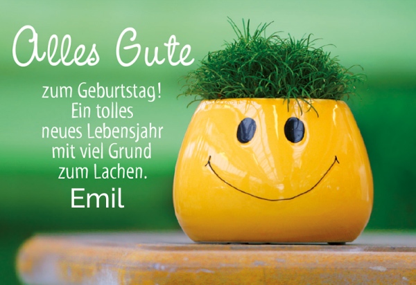 Ein tolles neues Lebensjahr fr Emil!