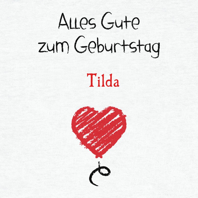 Herzlichen Glckwunsch zum Geburtstag, Tilda