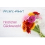 Blumen zum geburtstag fr Vinzenz-Albert