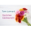 Blumen zum geburtstag fr Tom-Lennard