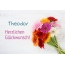 Blumen zum geburtstag fr Theodor
