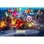 Geburtstagsgre fr Steve von den Marvel-Helden