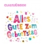 Bunte Geburtstagsgre fr Clausjrgen