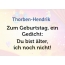 Zum Geburtstag ein Gedicht fr Thorben-Hendrik