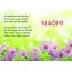 Ein schnes Happy Birthday Gedicht fr Naomi