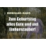 Zum Geburtstag alles Gute und viel Einhornzauber fr Eberhard-Hans!