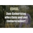 Zum Geburtstag alles Gute und viel Einhornzauber fr Emil!