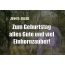 Zum Geburtstag alles Gute und viel Einhornzauber fr Jens-Erik!