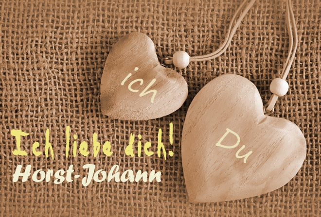 Ich Liebe Dich Horst-Johann, ich und Du