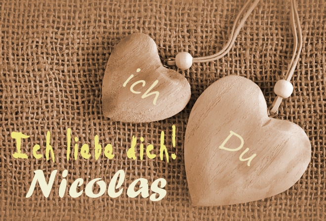 Ich Liebe Dich Nicolas, ich und Du