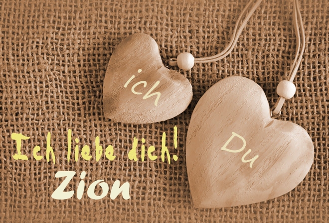 Ich Liebe Dich Zion, ich und Du