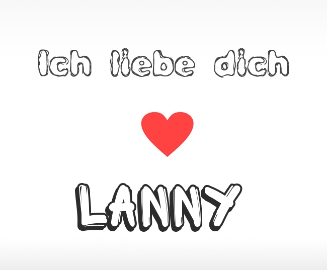 Ich liebe dich Lanny