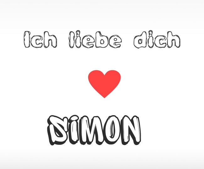 Ich liebe dich Simon