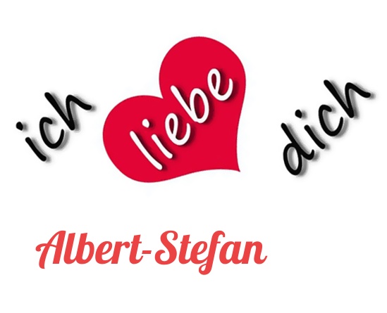 Bild: Ich liebe Dich Albert-Stefan