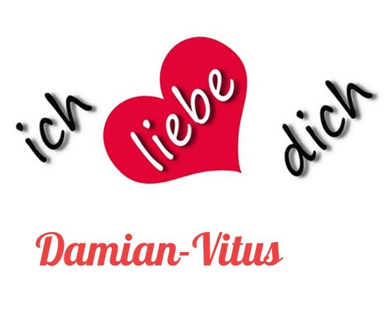Bild: Ich liebe Dich Damian-Vitus